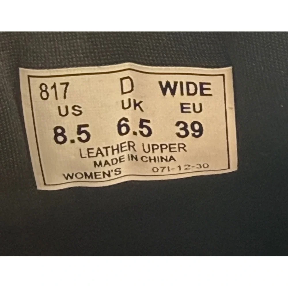 Orthofeet black leather